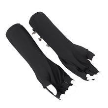 Load image into Gallery viewer, GE041 Women Mid-length patent leather punk gloves