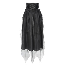 Load image into Gallery viewer, SKT247 One piece belt and Mesh Cyberpunk-Style tutu Skirt