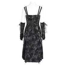 Load image into Gallery viewer, SKT209 Punk Mist Velvet Dress