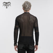 Load image into Gallery viewer, TT174 Men bandage effect knitted T-shirt