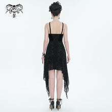 Load image into Gallery viewer, SKT165 Pentagram Velvet Dress