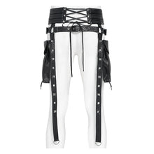 Load image into Gallery viewer, AS287 Punk-Style Accordion-Pocket Waist Bag & Belt Accessory