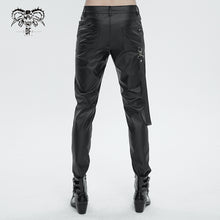 Load image into Gallery viewer, PT216 Men's faux leather trousers with zipped legs