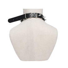 Load image into Gallery viewer, AS292 Punk-style choker with skull pendant