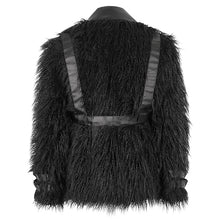 Load image into Gallery viewer, CT220 Punk long hair men's short coat