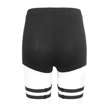 Load image into Gallery viewer, PT231 round nails nylon straps women knitted bottoming shorts