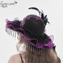 Load image into Gallery viewer, EAS04102 Wine Black Bat-Wing-Opening Velvet Handbag
