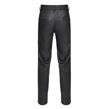 Load image into Gallery viewer, PT275 Soft Dark-patterned rose woven trousers