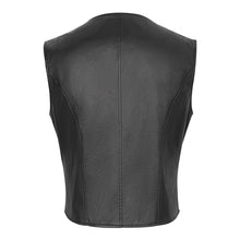 Load image into Gallery viewer, WT080 Faux cracked leather punk vest
