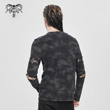 Load image into Gallery viewer, TT303 Punk super stretch brushed knit long-sleeved T-shirt