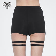 Load image into Gallery viewer, PT231 round nails nylon straps women knitted bottoming shorts