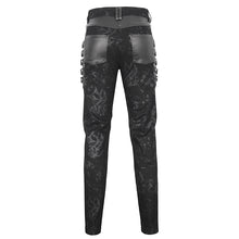 Load image into Gallery viewer, PT228 Punk side buckles men's trousers