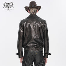 Load image into Gallery viewer, CT285 Punk-Style Faux Leather Short Jacket