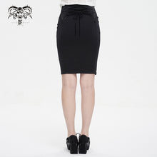 Load image into Gallery viewer, SKT179 One step skirt with center front slit