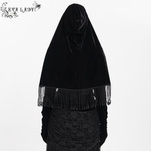 Load image into Gallery viewer, EAS031 Gothic hooded shawl with long gloves