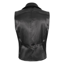 Load image into Gallery viewer, WT07801 Gothic embroidered contrasting colors vest