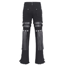 Load image into Gallery viewer, PT247 Punk ripped tassel men pants