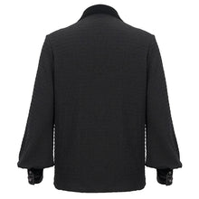 Load image into Gallery viewer, SHT086 Neckline hand-embroidery gothic men shirts
