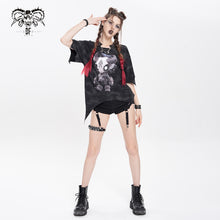 Load image into Gallery viewer, TT304 Evil Shadow Doll Print T-shirt