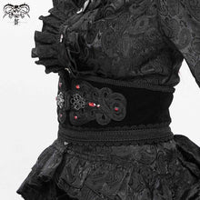 Load image into Gallery viewer, AS127 gothic big Chinese frog button girdle