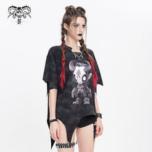 Load image into Gallery viewer, TT304 Evil Shadow Doll Print T-shirt