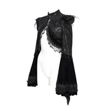 Load image into Gallery viewer, ECT024 Gothic snakeskin short shawl coat