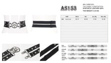 Load image into Gallery viewer, AS153 Inverted five-pointed star double-layer elastic band belt