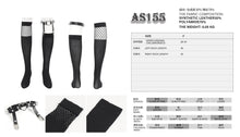Load image into Gallery viewer, AS155 Heart Shape Ring Elastic Band Asymmetric Socks