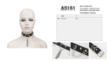 Load image into Gallery viewer, AS161 Fringe chain punk choker