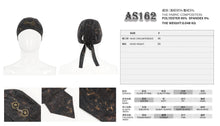 Load image into Gallery viewer, AS162 Stretch foil knitted pirate hat and turban