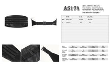 Load image into Gallery viewer, AS174 gothic gentlemen corset