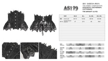 Load image into Gallery viewer, AS179 Gothic pattern leather lace corset