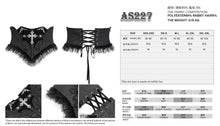 Load image into Gallery viewer, AS227 Gothic dark pattern jacquard corset