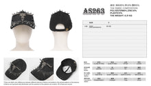 Load image into Gallery viewer, AS263 Punk horn decorated baseball cap