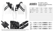 Load image into Gallery viewer, AS281 Punk-Style Glossy Leather Half-Shoulder Armor