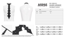 Load image into Gallery viewer, AS295 Punk-Style Faux Leather Pointed Tie