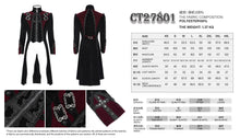 Load image into Gallery viewer, CT27801 Gothic velvet Long Coat