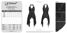 Load image into Gallery viewer, ETT049 Sequined Fringe-Trimmed Sleeveless T-Shirt
