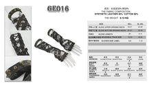 Load image into Gallery viewer, GE016 Steampunk strap leather gloves