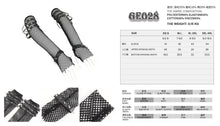 Load image into Gallery viewer, GE028 Punk big diamond mesh faux leather studded sleeves