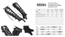 Load image into Gallery viewer, GE034 Mid-length men gloves with printed back hand
