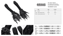 Load image into Gallery viewer, GE035 velvet and embroidered velvet palace flower mesh mid-length women sleeves