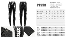 Load image into Gallery viewer, PT222 Women's strappy patent leather pants
