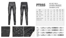 Load image into Gallery viewer, PT225 Punk twill rubberized men's trousers