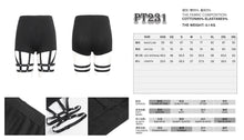 Load image into Gallery viewer, PT231 round nails nylon straps women knitted bottoming shorts