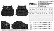 Load image into Gallery viewer, PT294 Punk Snake-Print Faux Leather Micro-Shorts with Flared Hem