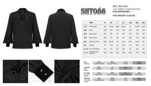 Load image into Gallery viewer, SHT086 Neckline hand-embroidery gothic men shirts