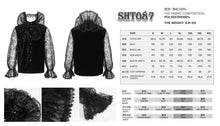 Load image into Gallery viewer, SHT087 Palace pattern flocking shirt