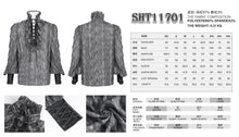 Load image into Gallery viewer, SHT11701 Punk high collar long sleeve men shirt