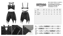 Load image into Gallery viewer, SST020 Pentagram Embossed Camisole Swimsuit Set